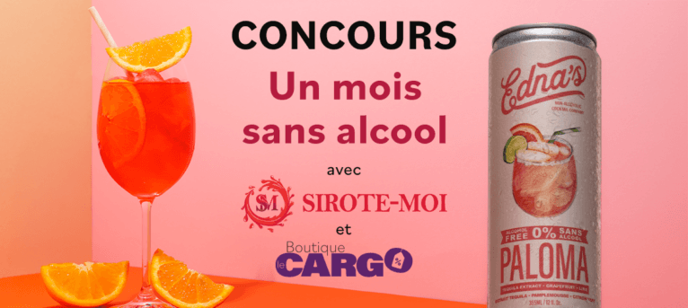 Concours Mois Sans Alcool!